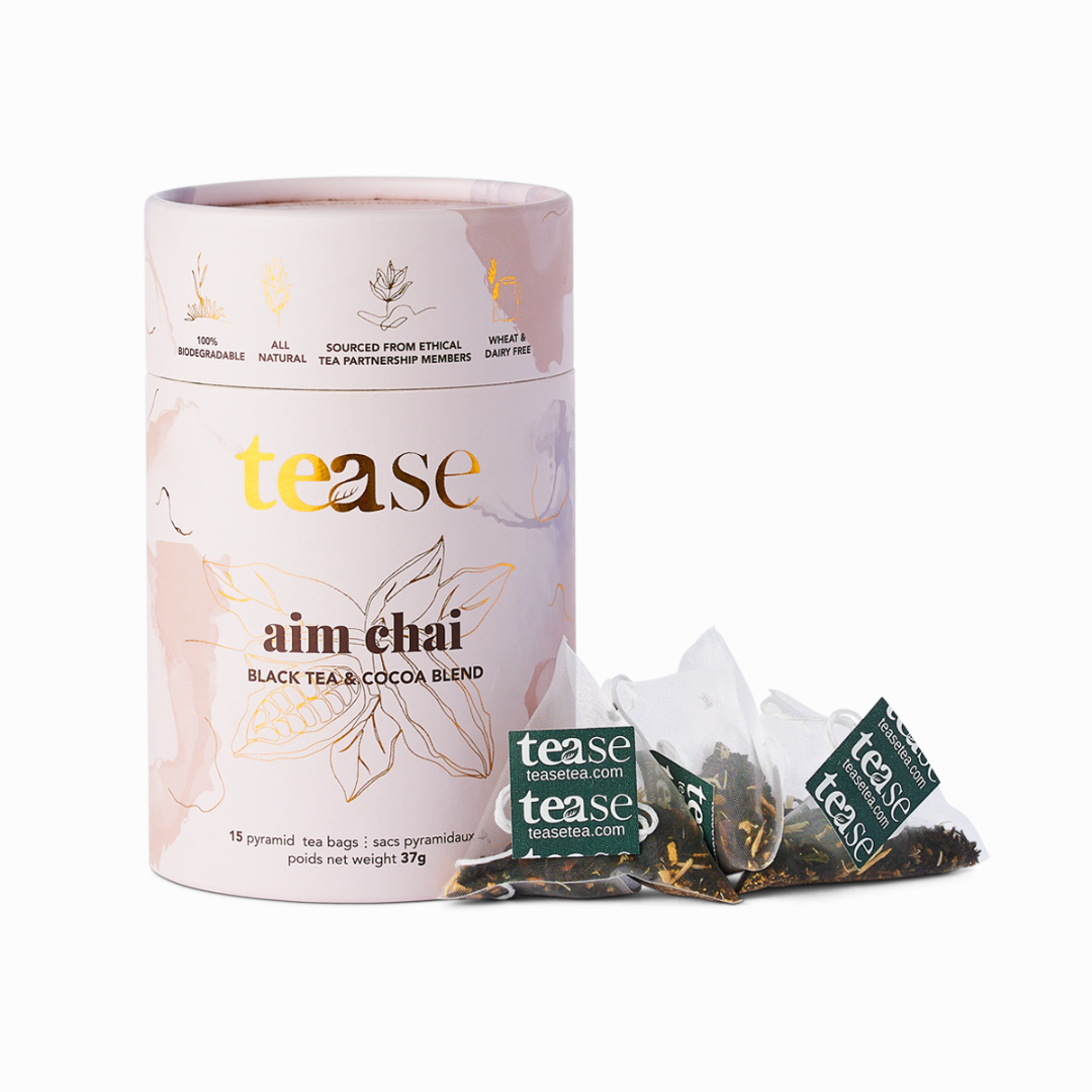 Aim Chai | All Natural Tea Blend | Biodegradable Tea Bags