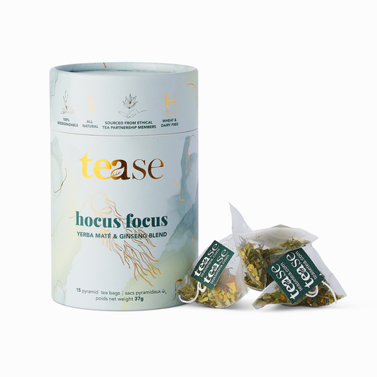 Hocus Focus Adaptogen Ginseng + Ginkgo Superfood Tea Blend