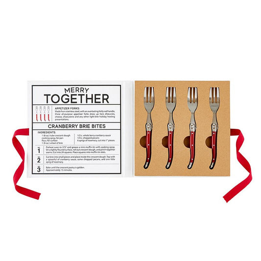 Eat Drink be Merry Appetizer Forks